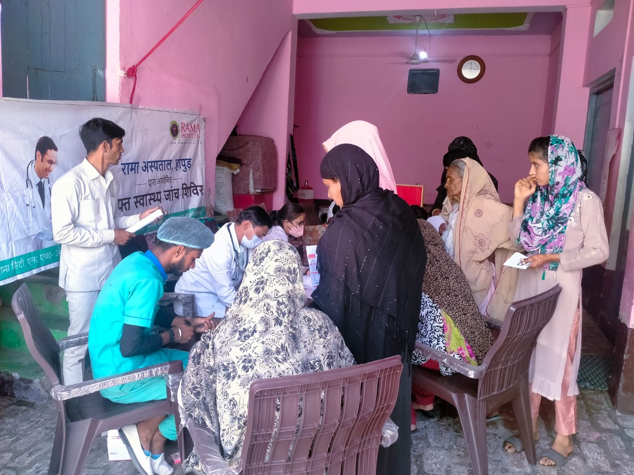 Health Check Up Camp - Village Saina Muradpur